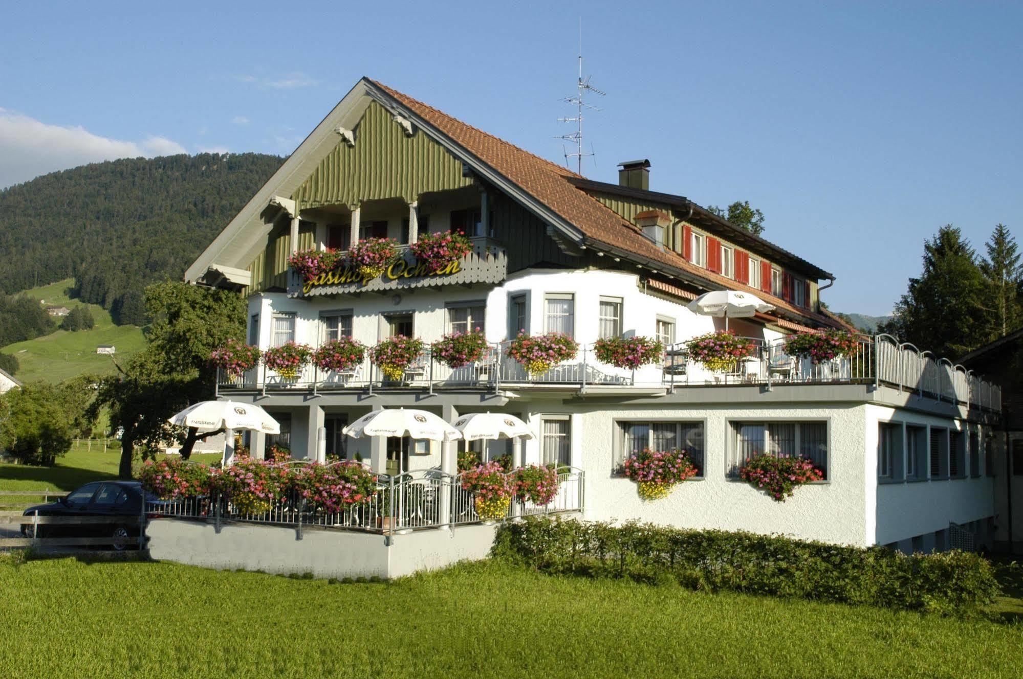 Hotel Oxa Hittisau Esterno foto